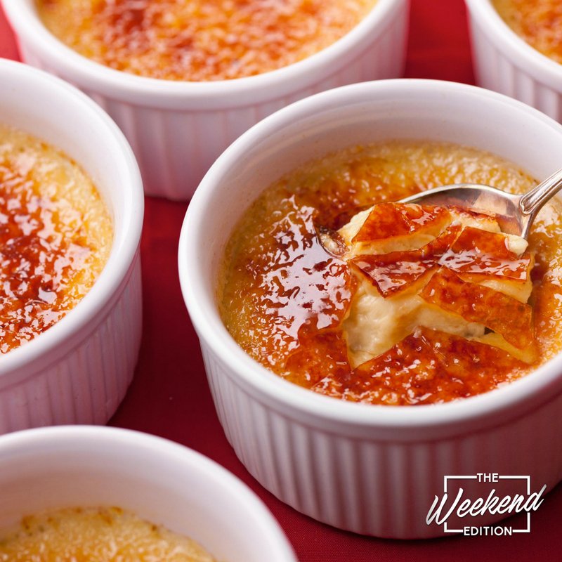 Time for dessert! Local meet international amasi &amp; cardamom crème brulee by <a href="/iamlentswe/">Lentswe Bhengu</a>. Recipe: goo.gl/3ZsNUu #TheWeekendEdition