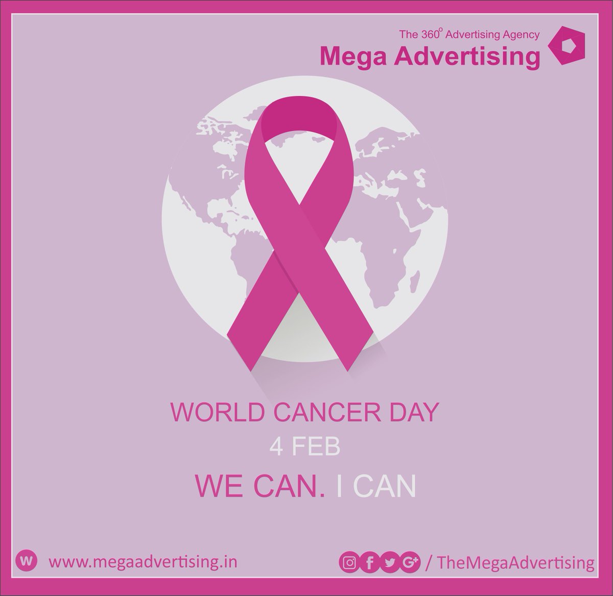 AdvertisingMega's tweet image. #WorldCancerDay