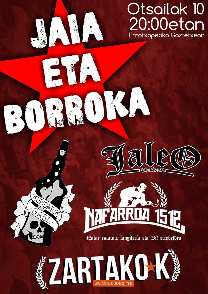 ErrotxaGTX's tweet photo. Baditugu hamaika hitzaldi, kontzertu eta tailer otsailean, ETORRI ETA PARTE HARTU!! https://t.co/I2cRN6XYDU