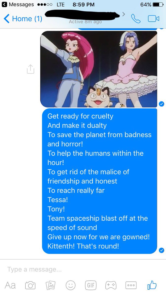 SamTheWeinstein's tweet photo. Today my sister and I sat on a bus and came up with a bootleg team rocket catchphrase.
This was a good day.
#pokemon #bootlegpokemon https://t.co/g08fjxoiOA