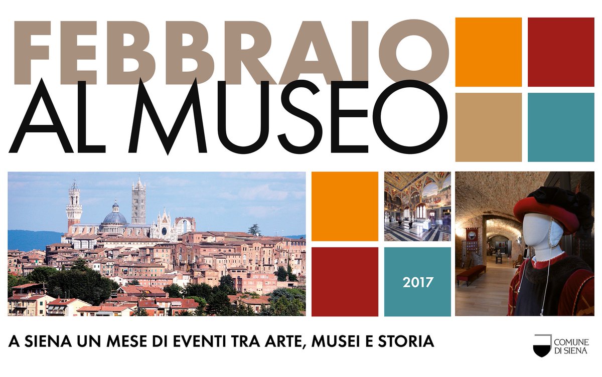 Oggi: bit.ly/2l74epx
 e domani: bit.ly/2l36fGf

Due giorni pieni di appuntamenti con #FebbraioalMuseo!
Enjoy #Siena
