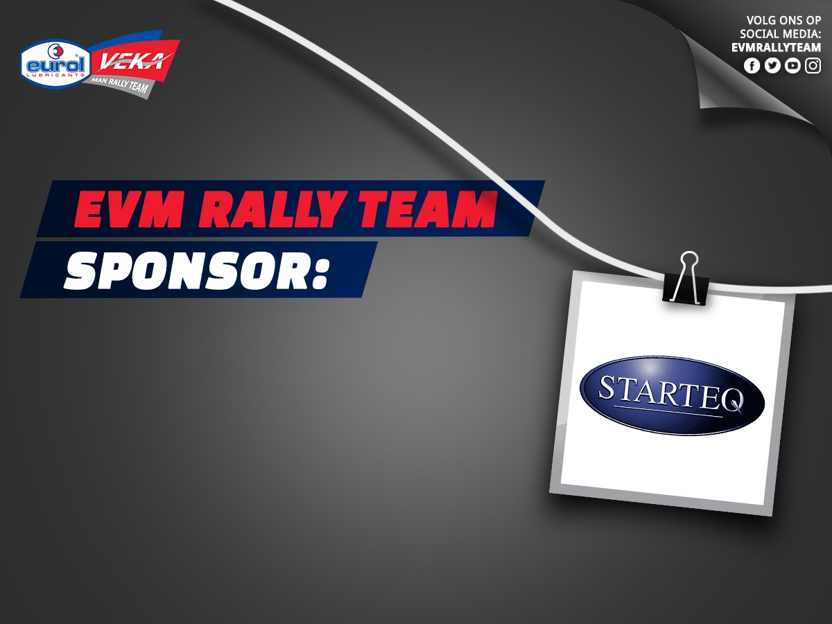 Nog een prachtige sponsor die onze <a href="/dakar/">DAKAR RALLY</a> mede mogelijk maakt: Starteq Automaterialen in Elst!
