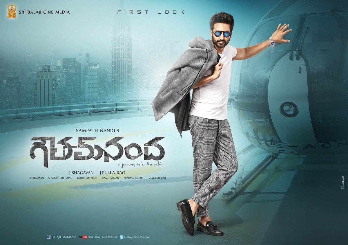 valipro1605's tweet photo. గోపిచంద్-సంప‌త్‌నంది `గౌతమ్‌నంద‌` ఫ‌స్ట్‌లుక్ లాంచ్‌ #GauthamNanda https://t.co/x5egcdhNh6