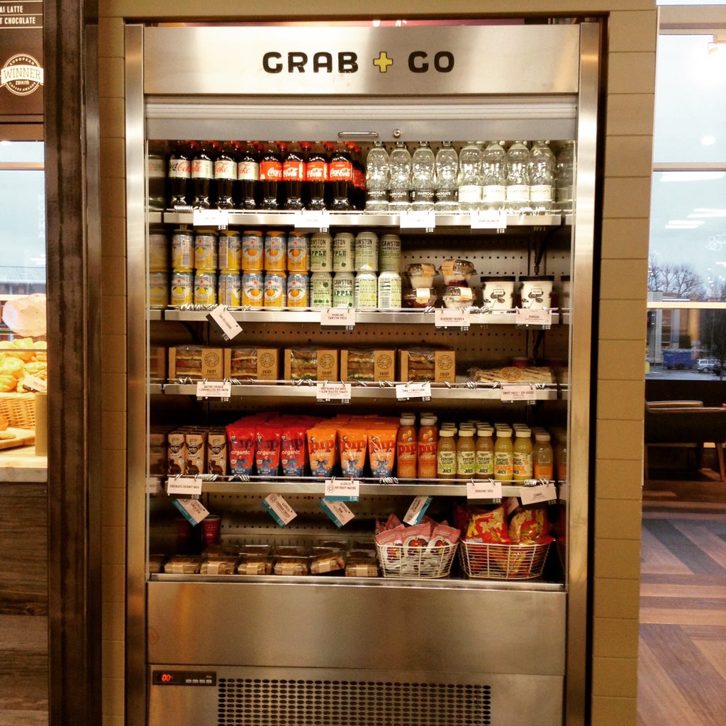 HH_Havant's tweet photo. In a rush? Our Grab + Go fridge is well stocked this morning! And don't forget our #bettercoffee is available to take away! #harrisandhoole https://t.co/KeMIgPp0vg