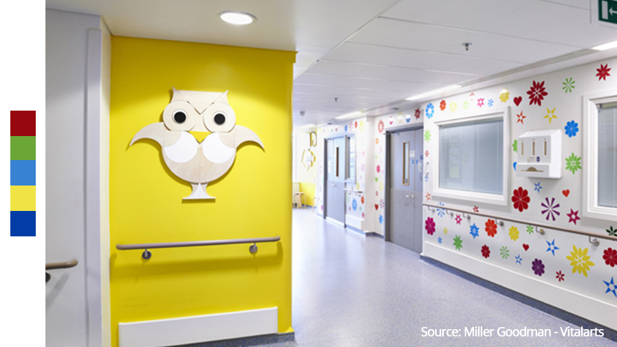 "Colour lifts our mood &amp; can make a difference to our emotional state” How patients benefit at <a href="/NHSBartsHealth/">Barts Health</a>: bit.ly/2kA94xo