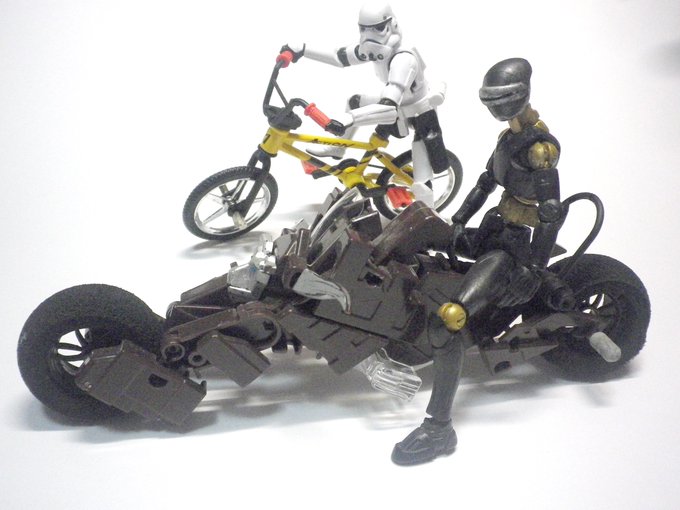 気分転換にオモチャをいじり遊ぶ #素ボディ #食玩 #改造 