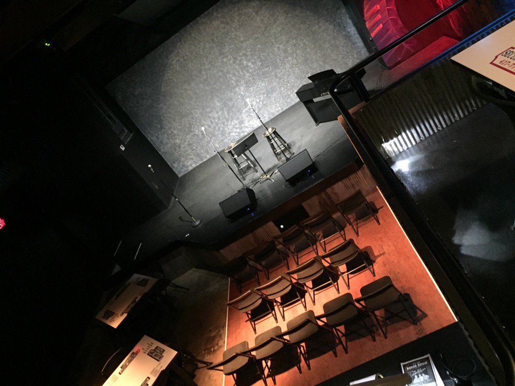 YourUncleSimon's tweet photo. Showtime in just over an hour, doors open at 5:45! Get here and get a good spot #goliberators https://t.co/mNHK1Cqb4P https://t.co/qf9dOXZ0wj