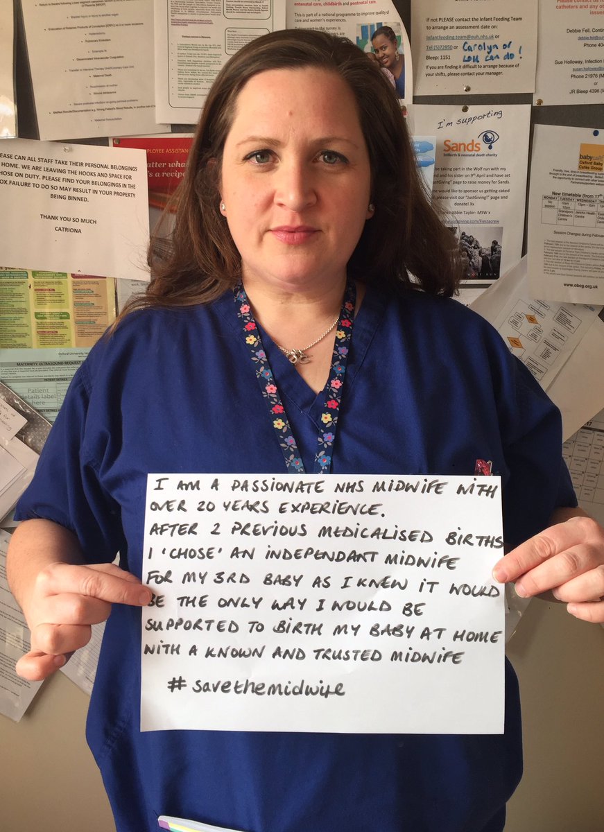 PollLouise's tweet photo. I am terrified of what is happening to my profession and passion. @JackieSmith_nmc @JeremyHuntNews @BBCNews @beverleyturner #savethemidwife https://t.co/L9CjsdFTvw