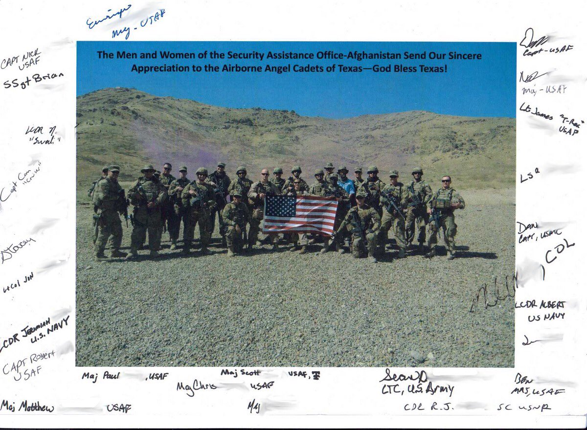 airborneangels's tweet photo. Certificate from #troops in Afghanistan https://t.co/eo435APhnZ