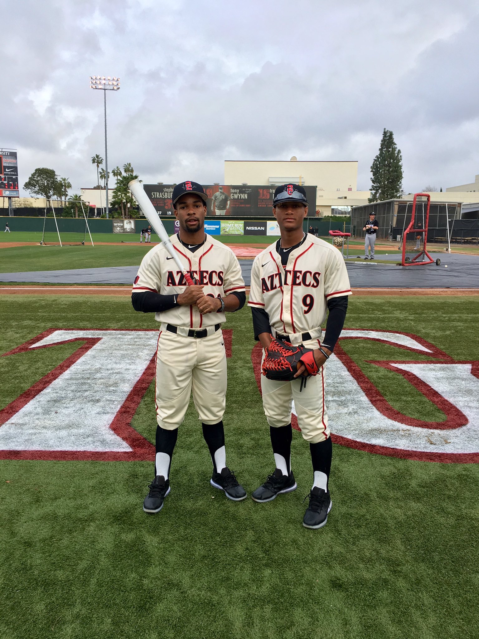 san diego state baseball jersey