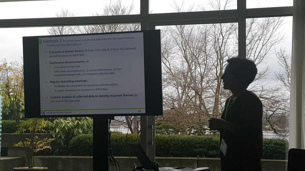 SylviaPelayo's tweet photo. Jessica Schiro presenting how to identify use errors due to medical devices. #ITCH2017 https://t.co/UVE5SCJGEy