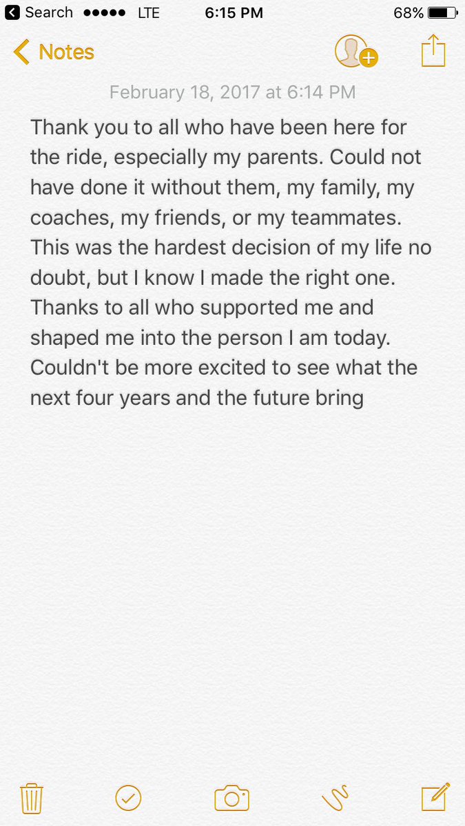 Blessed to announce I'll be continuing my academic and football career at Trine. Excited for what the future brings!