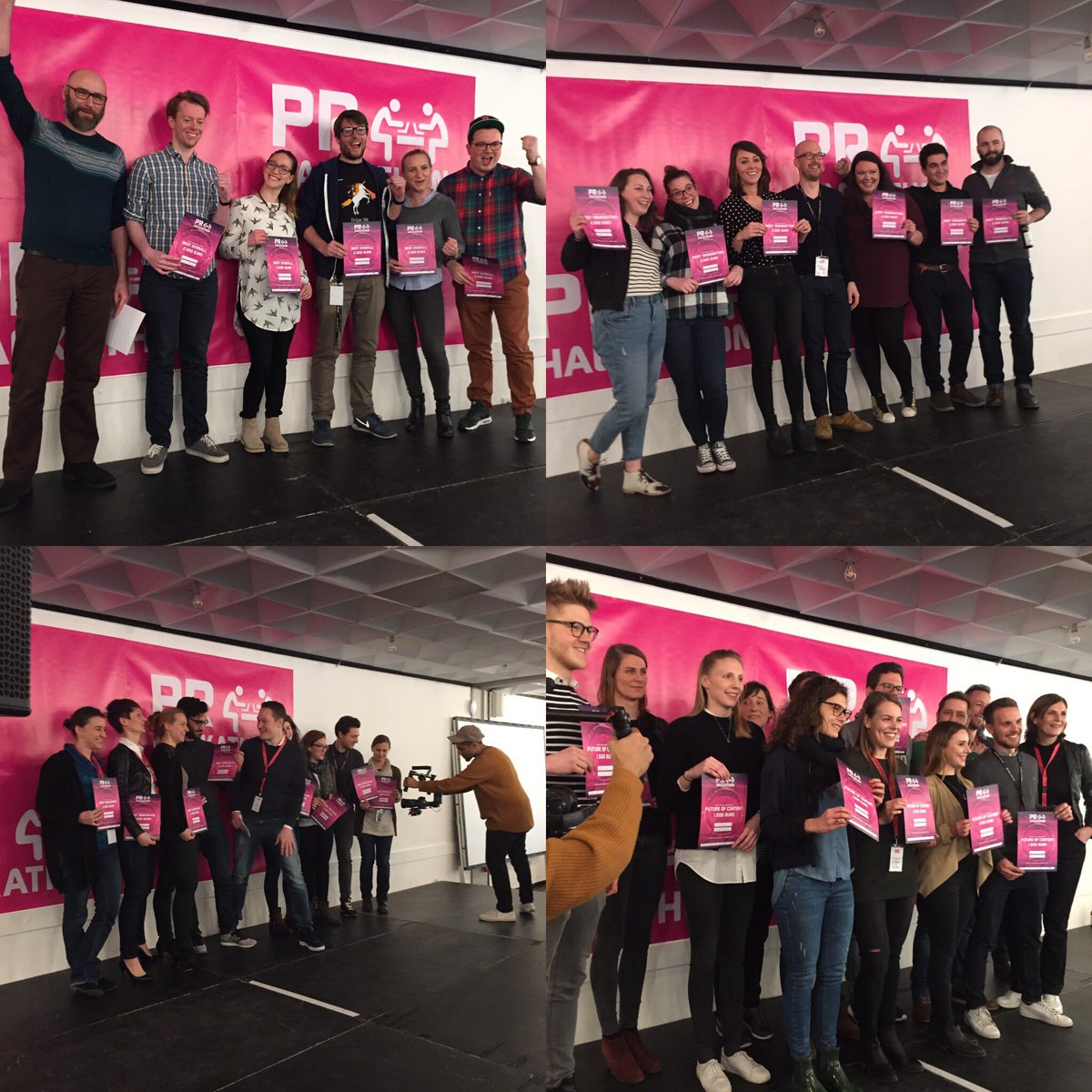 CustomerDating's tweet photo. Glückwunsch an die Gewinner #whizzualy #symfluence #moodbot #PRpulse Bewahrt Euch den "Schnellmalwasbauenundtestenspirit"#prhack #missionpr https://t.co/i1zfU2gbBs