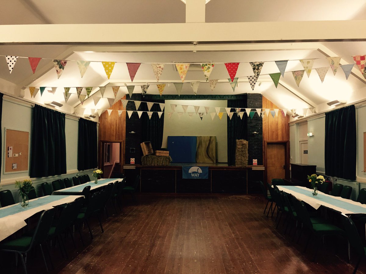 All set up for our Charity Barn Dance, benefitting <a href="/WidowedAndYoung/">WAY Widowed and Young</a> <a href="/LadiesCircleGBI/">Ladies Circle GB&I</a>