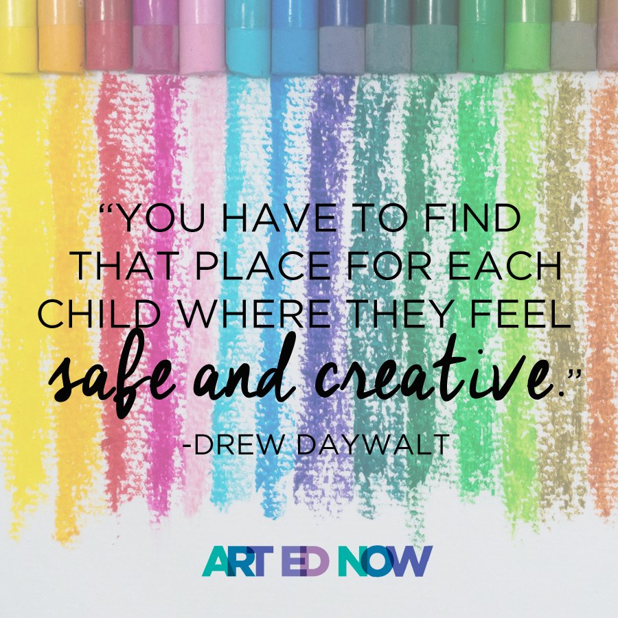 Drew Daywalt is in the house! <a href="/DrewDaywalt/">Drew Daywalt</a> #ArtEdNow