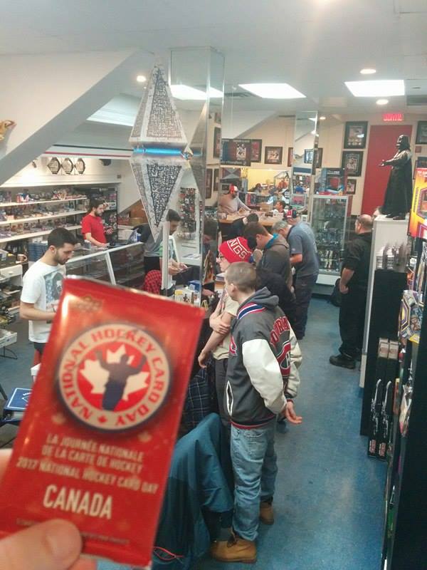 Collect_Edition's tweet photo. @UpperDeckHockey @UniversalDst #NHCD and Trade-Day is a blast for everyone at our store! Drop by for your free pack! https://t.co/7UmqLrfQBf