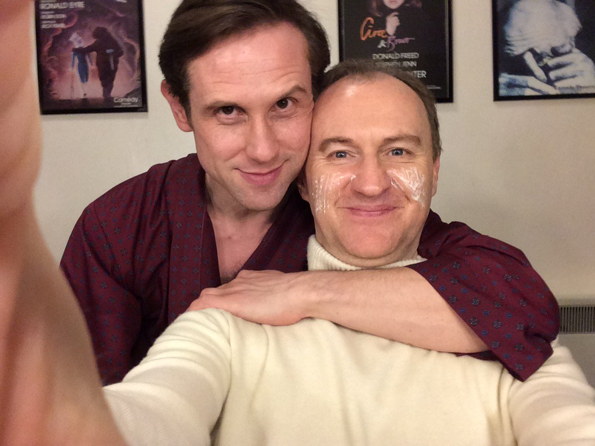 IanHallard's tweet image. Final show. Curtain's about to go up. It's been a laff riot. @BoysBandPlay