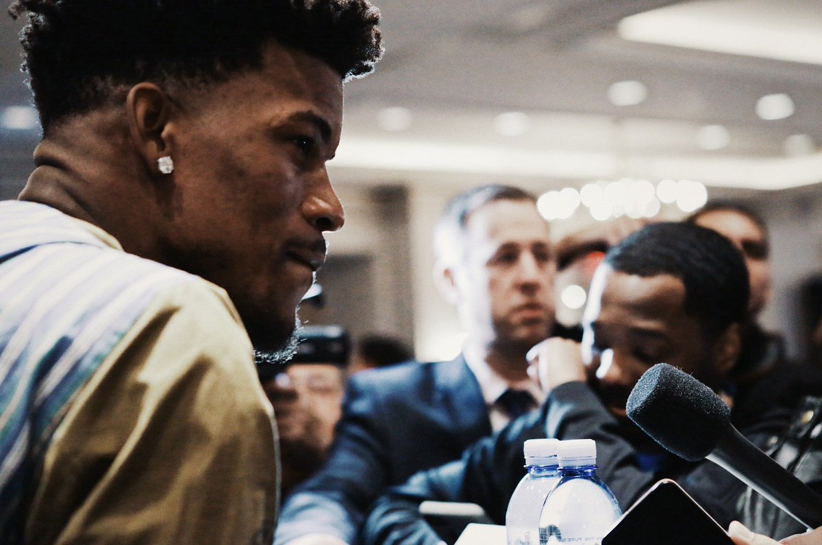 #JimmyButler amps up for his third consecutive #NBAAllStar Game  READ: on.nba.com/2lhtZUe https://t.co/BIUJizDsCc