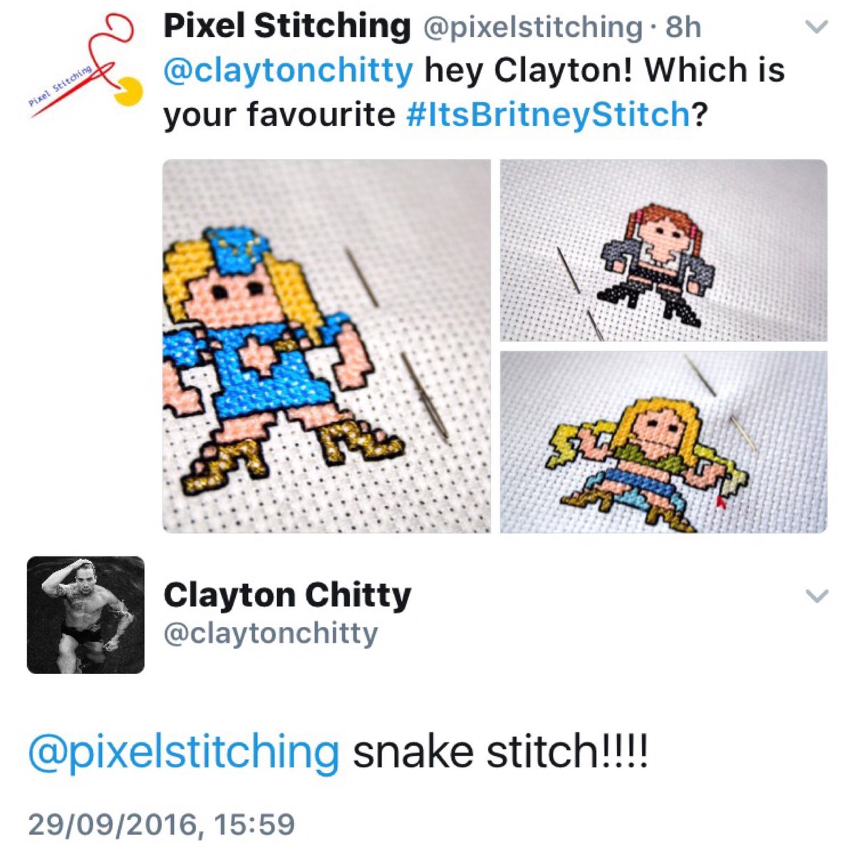 pixelstitching's tweet image. Looking forward to watching @claytonchitty as K-Fed in #BritneyEverAfter on @lifetimetv tonight. Tune in 8/7c #ItsBritneyStitch