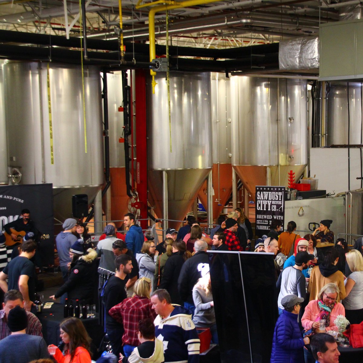 MuskokaBrewery's tweet photo. Always great to have #Muskoka’s brewing community together. #Hullabaloo https://t.co/JoPrePAIaF
