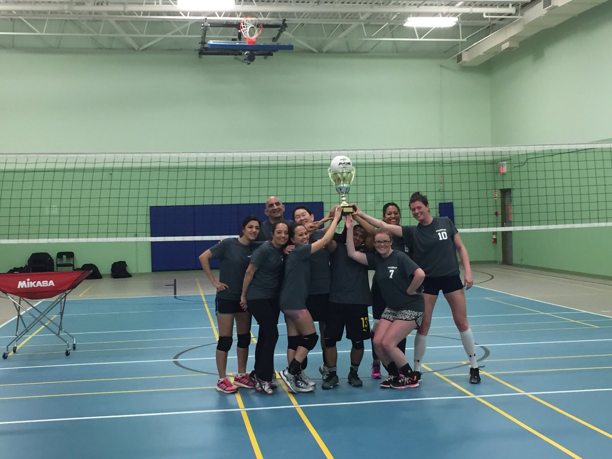 MBSLcommish's tweet photo. Congratulations to @getolympus 

#Olympus #Corporate #Volleyball #Division #Champions https://t.co/gVYKfjBmcg