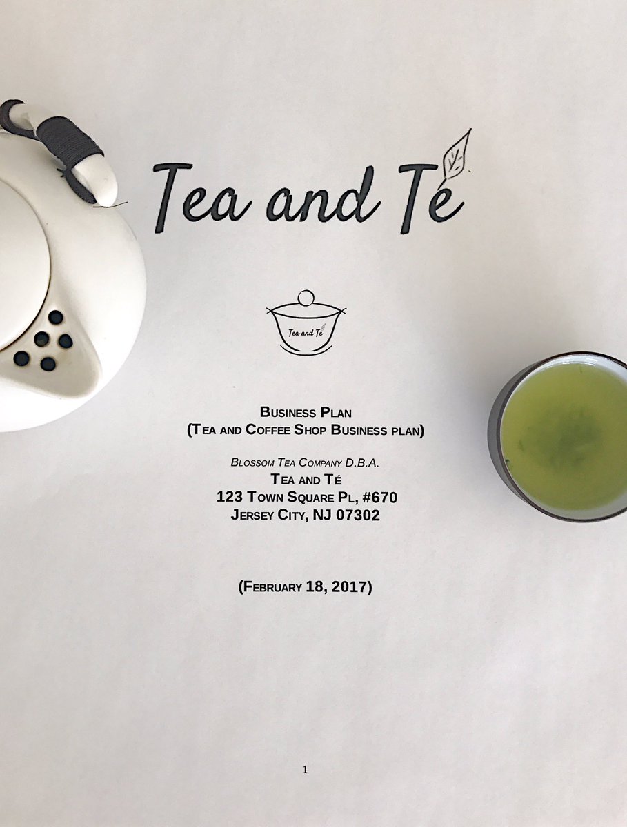 Working on our tea shop business plan - thanks for all the support so far and expect more great tea to come! #teaandte #tea #bplan