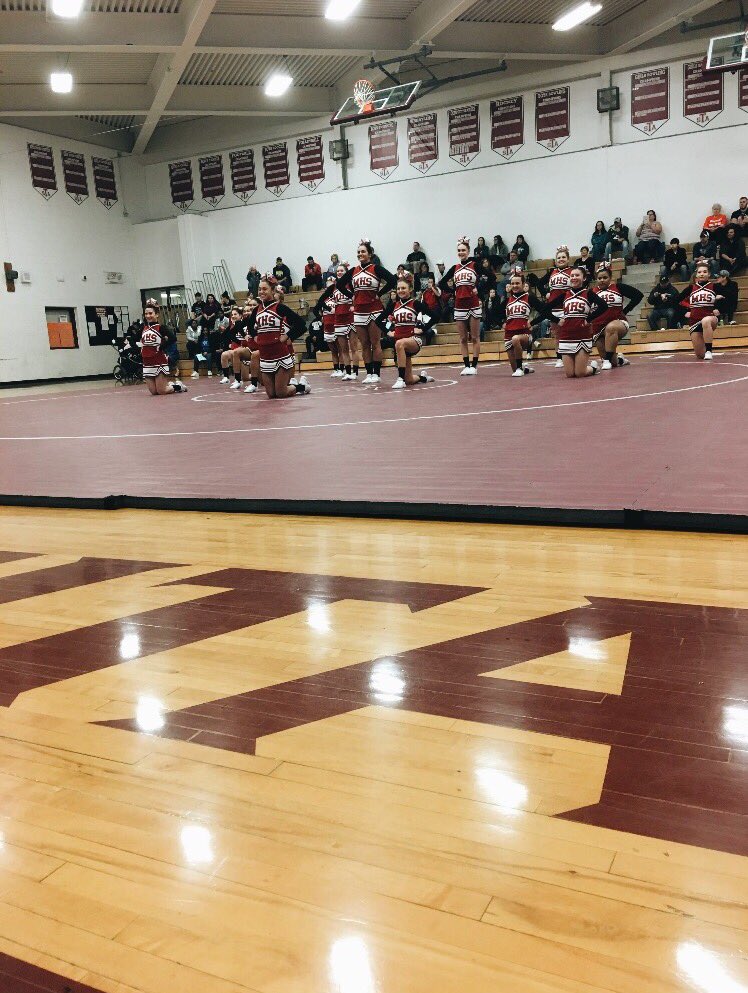 delaney_rhea's tweet photo. senior year is sad. last time ever competing & we killed it. so proud of my team🖤 #redsback https://t.co/MxlxrRVwI0