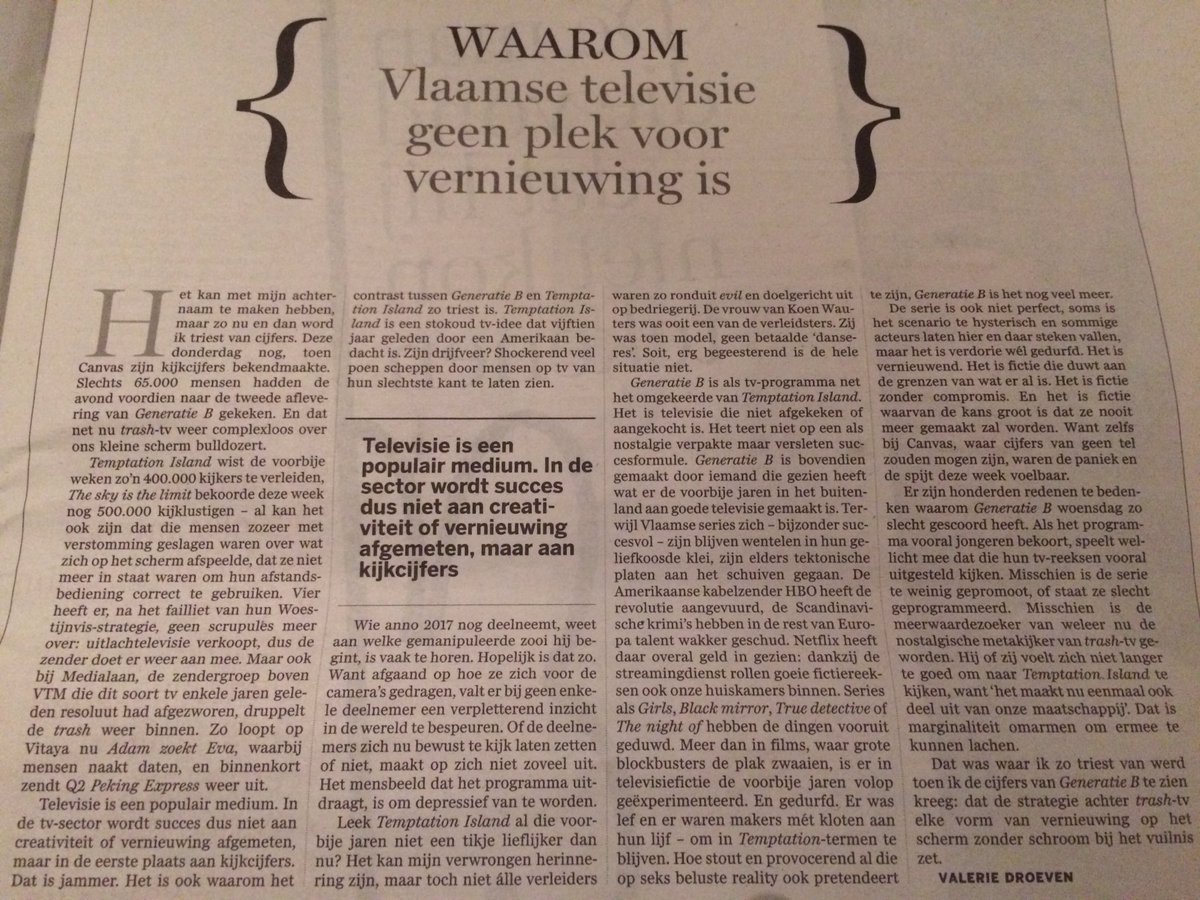 KristienMaes's tweet photo. Da's waarom we moeten blijven proberen @BeenieQueen #vrt #openbareomroepfirst https://t.co/5DXwvpD3UR