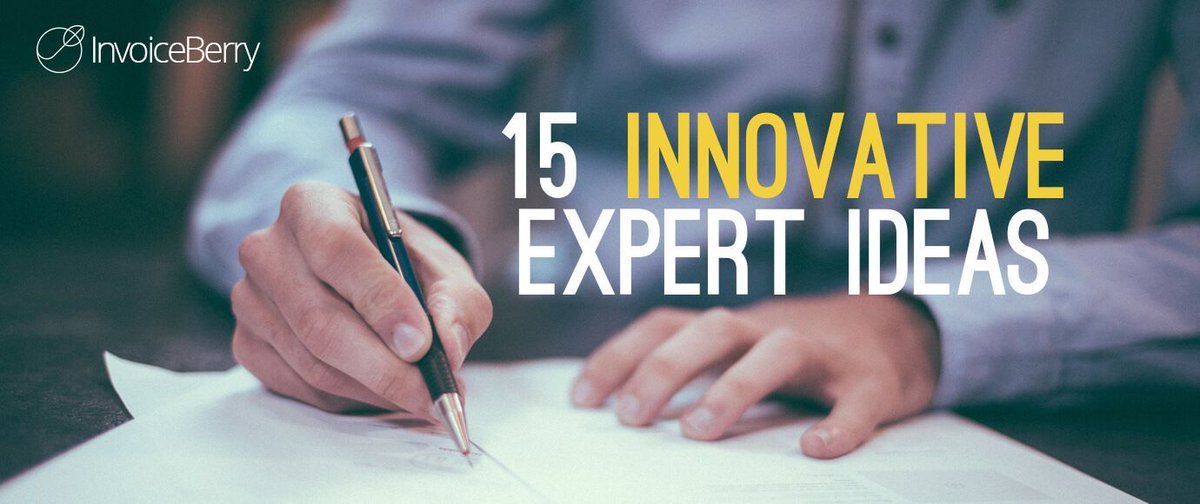 invoiceberry's tweet photo. 15 Innovative Ideas to Get Your #Business Off the Ground [Expert Tips] via @invoiceberry https://t.co/9Zh8oq70VB #smallbiz @SMCDigitalJC https://t.co/ecBrb0j8xr