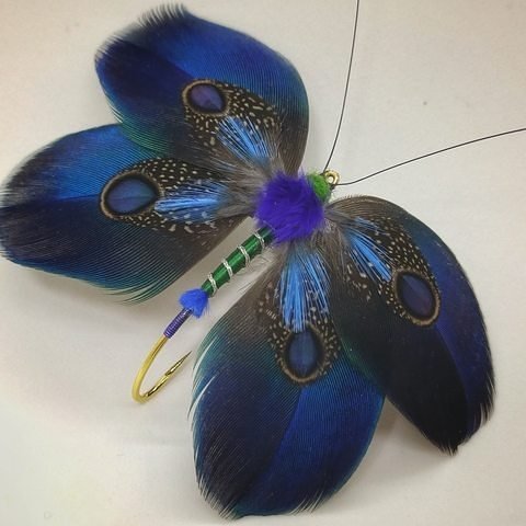 forbesflytying's tweet photo. A blue butterfly pattern which looks almost too good to cast.

#flytying #flyfishing https://t.co/bjWJMcF5cq