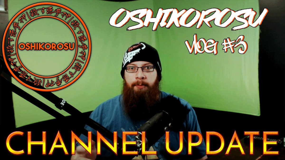 Oshikorosu's tweet photo. It's been a cool minute since I done one of these:
WATCH! https://t.co/MXJkJcFbMv
#Vlog #Update #ChannelUpdate #PersonalUpdates #Vlogger https://t.co/OqCgk55z2x