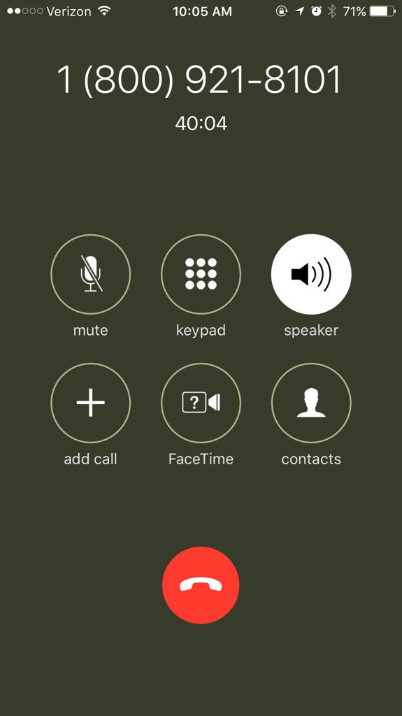 judieb4's tweet photo. @FrontierCorp  this kind of wait time to hear a voice is not acceptable. https://t.co/vIhxkp0xzd