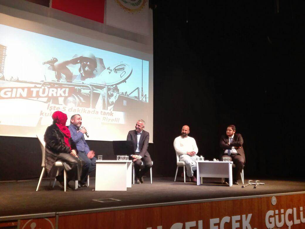 Bozüyük Belediyesinin hazırlanmış olduğu 15 Temmuz kahramanları adlı programa katılım sağladık.