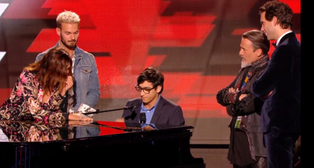 Les quatre coachs #TheVoice sont SUBJUGUÉS par le talent de @Vincentvinel  ! C'était WAOUH  😮