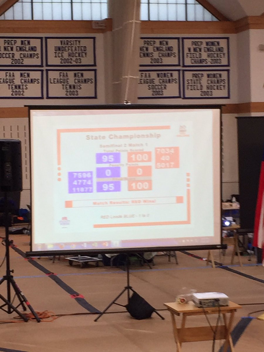 FTC5017's tweet photo. Semifinals game on! One down.... https://t.co/0J8KqpCiOn
