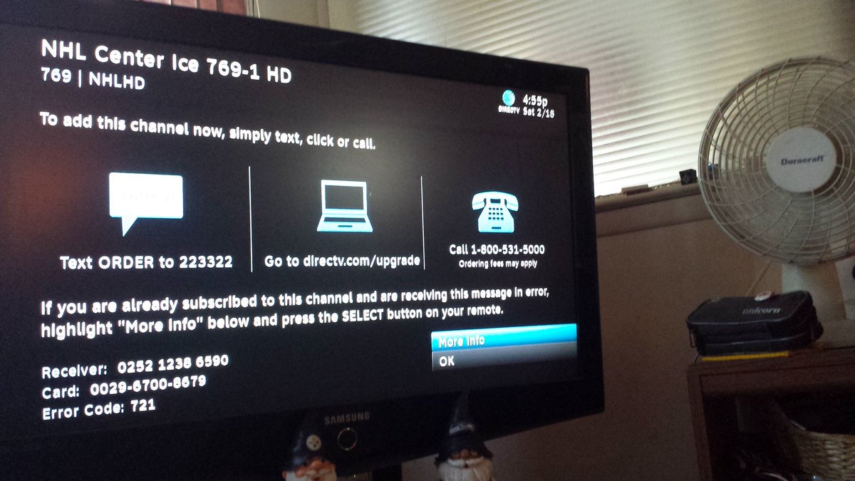 BronxHawk's tweet photo. @DIRECTVService has blocked the NHL Centre Ice again!!!!! YOU SUCK #hockeydayincanada #goodbyedirectv https://t.co/PtMEYzPZmd