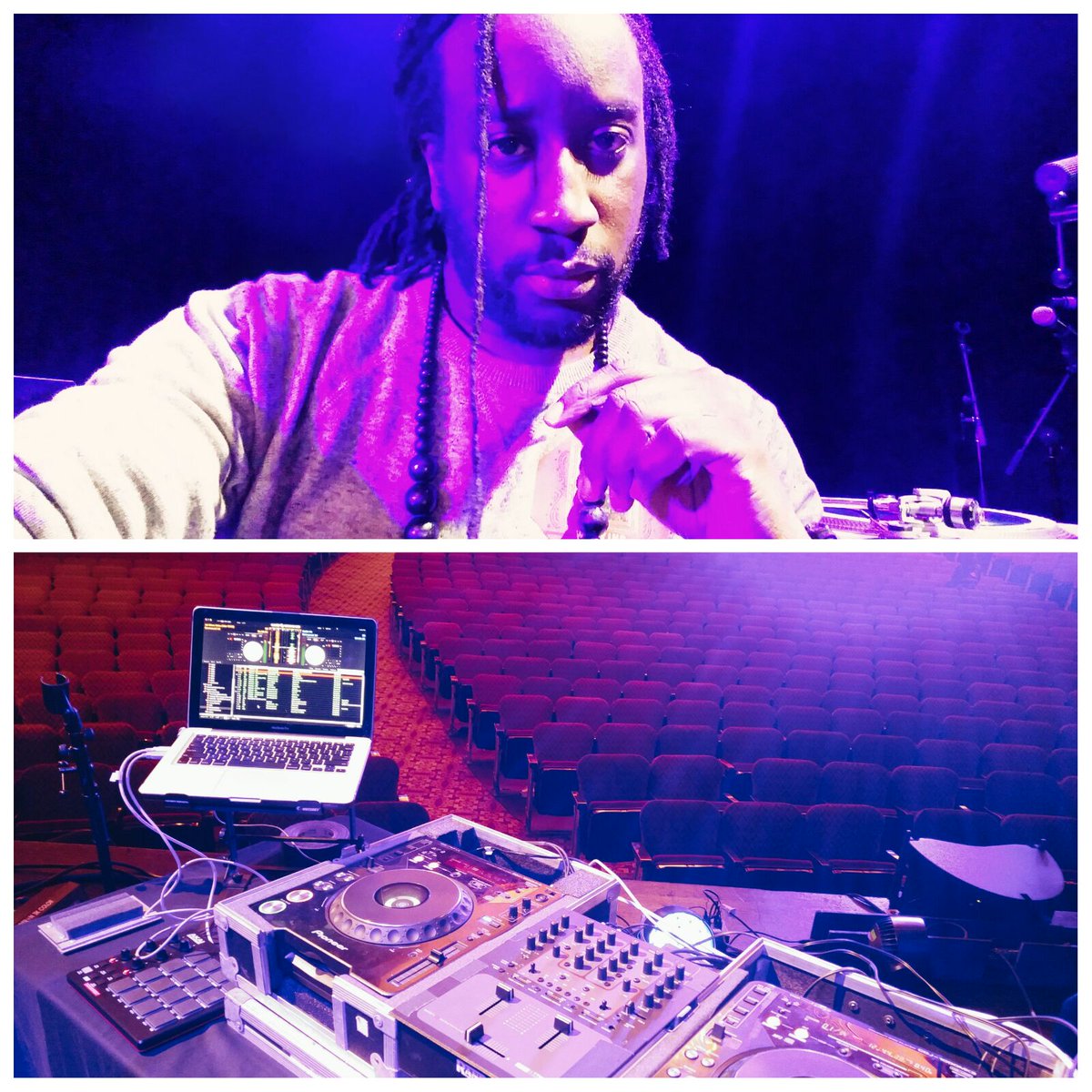 EVENT: S-QUIRE OFFICIAL DJ for <a href="/EmmanuelJAL/">Emmanuel Jal</a> FEB 16 Performance <a href="/MsLaurynHill/">Ms. Lauryn Hill</a> #MLHCaravanTour Inside <a href="/DCWarnerTheatre/">Warner Theatre</a> goo.gl/o1umsj