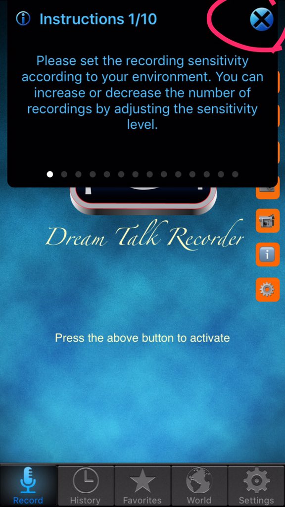 DreamTalkRec's tweet photo. @scott_prigge there should be an 'x' button to close the help popup. https://t.co/CDvZIdl1DZ