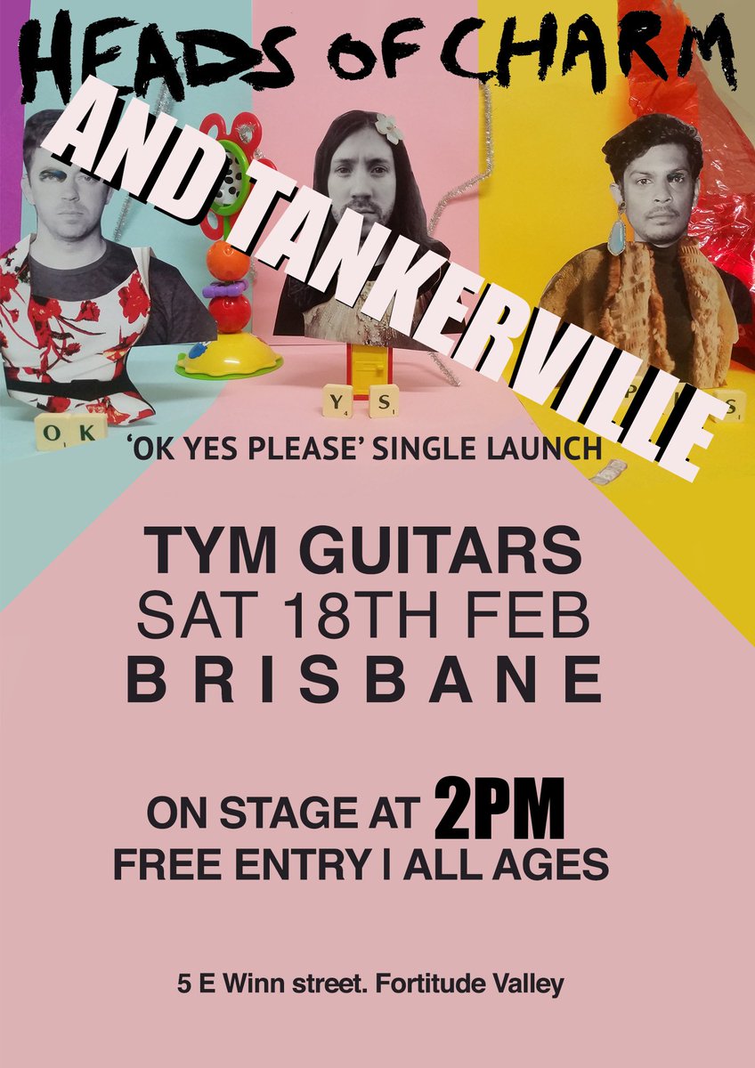 TymGuitars's tweet image. This is on tomorrow.

TWO bands for the incredibly low price of $0.00

@headsofcharm and Tankerville at 2pm.