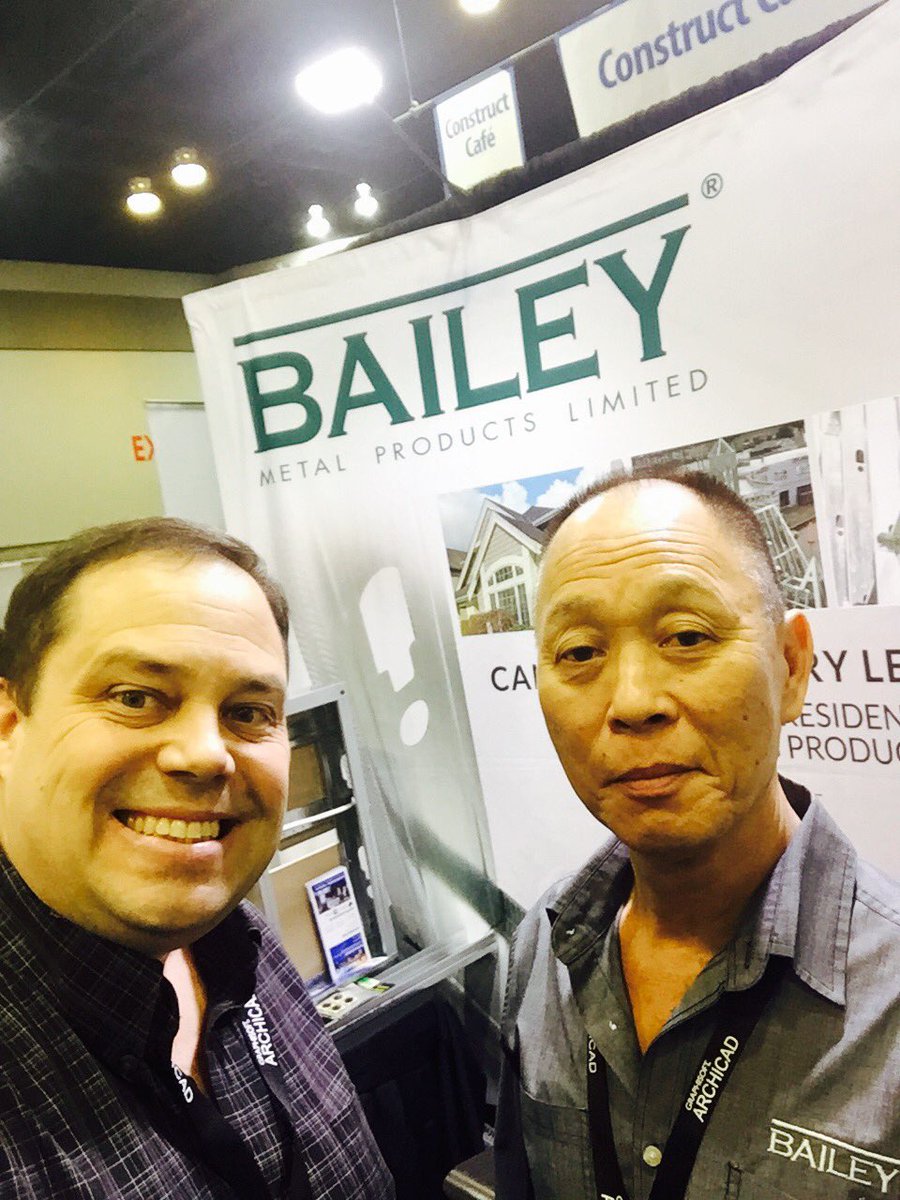 baileymetaljeff's tweet photo. @baileymetal come see us at Buildex at Vancouver convention centre today! https://t.co/uc3f6kaUEY