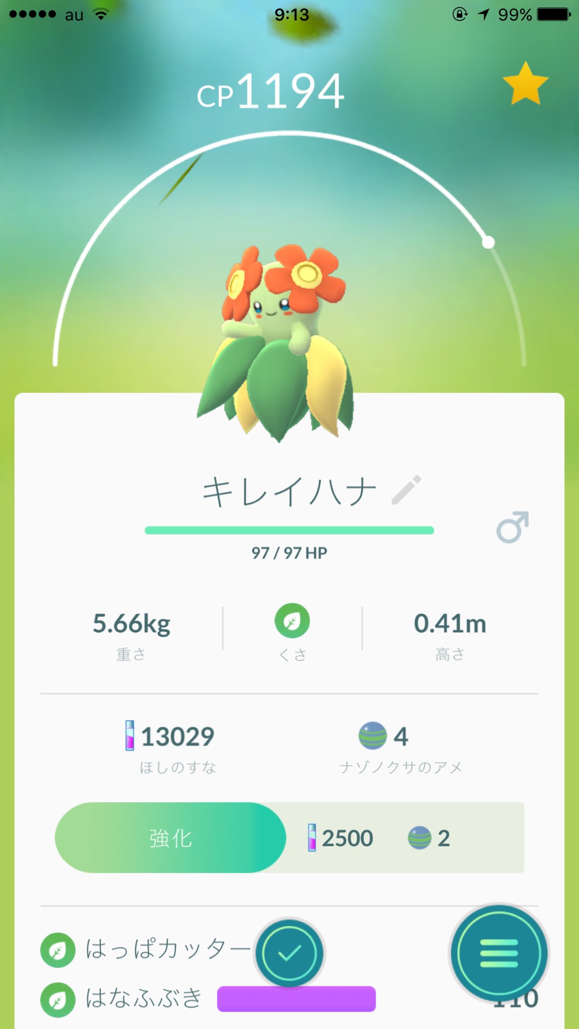 つばさ ポケストップからさっそく太陽の石get 金銀ポケモンが追加されてからの1匹目 ポケモンgo 太陽の石 キレイハナ T Co J2vtkvmipr Twitter
