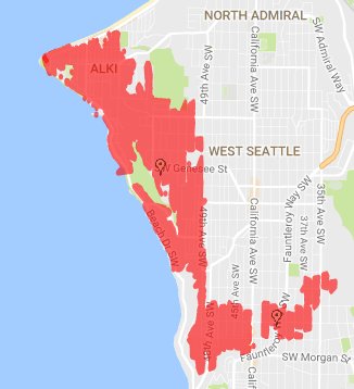 Seattledot On Twitter Large Power Outage In West Seattle Treat Dark Intersections As All Way Stops