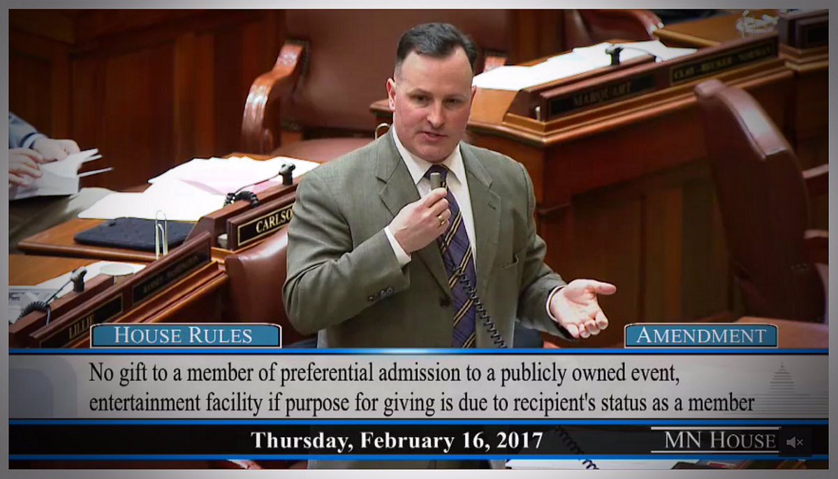 WaterfowlDoxies's tweet photo. I can't believe some members are arguing against @johnlesch's amendment to the rules. #MNLeg #AccountabilityForEveryone https://t.co/k1Wm21WG30