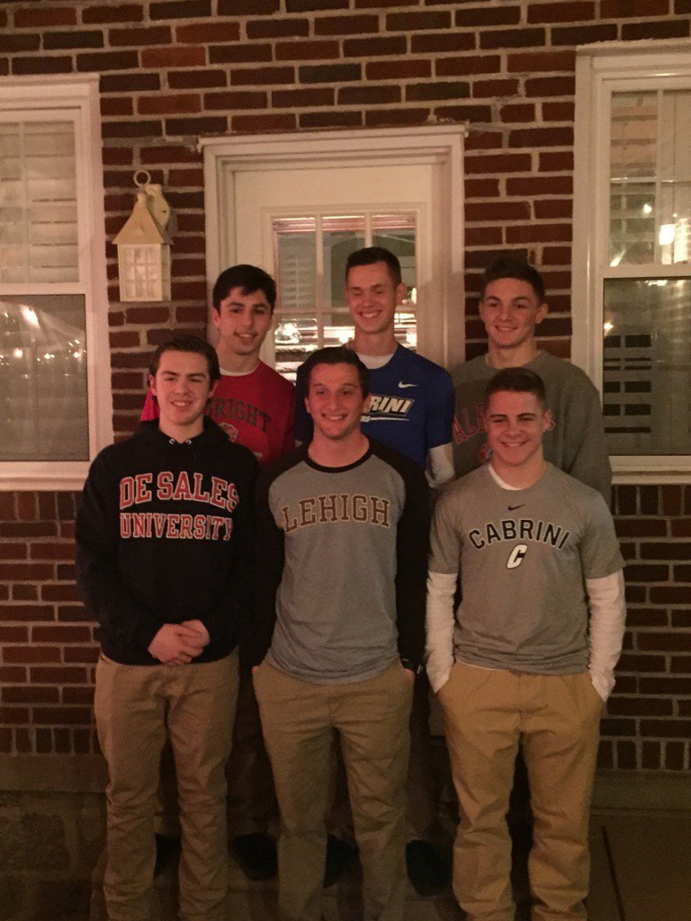 sprlax's tweet photo. Congrats to our seniors playing in college! https://t.co/rXJFoH6NIP
