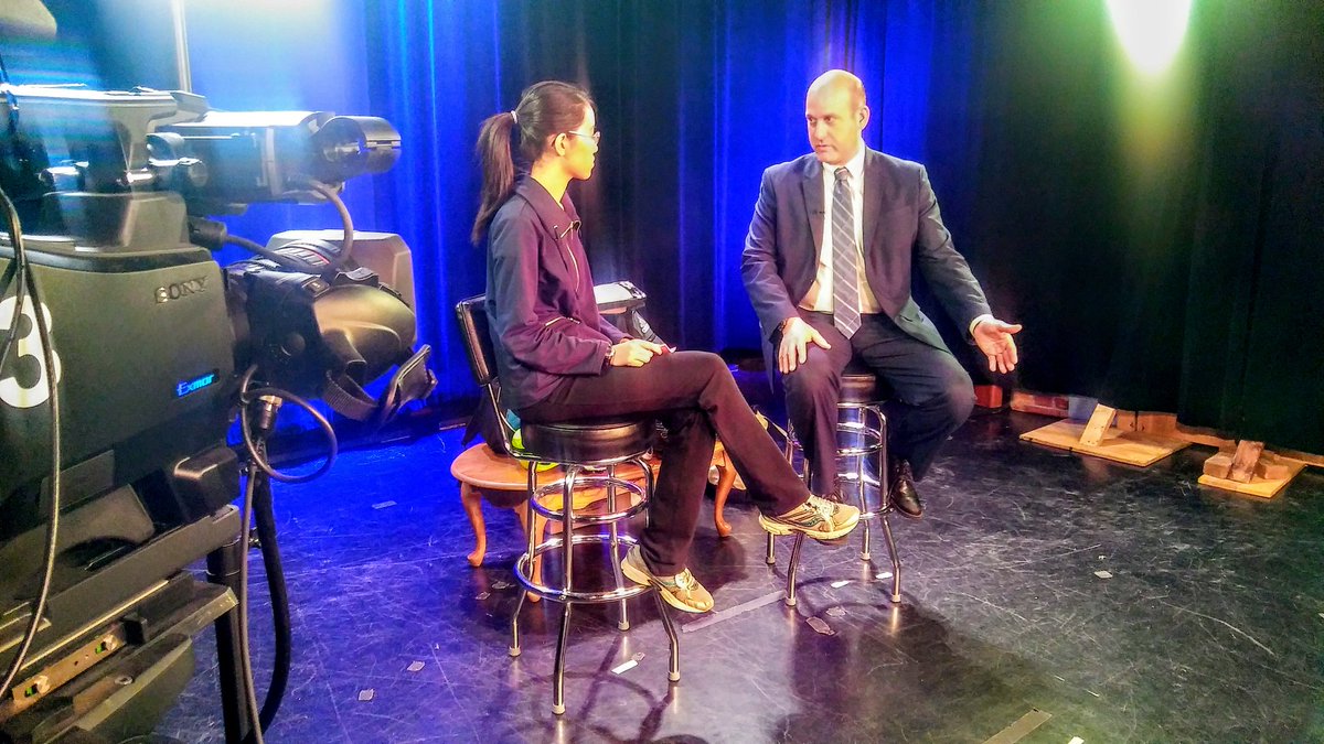 EricaNSTV's tweet photo. @PATVLongIsland 's Teen TV hosted Samba360 founder Shawn Brown to discuss how they are helping underprivileged children. #Samba360 #soccer https://t.co/47frrc0pU2
