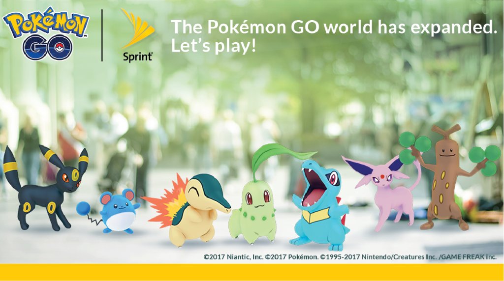 marceloclaure's tweet photo. Great week for Trainers! Find more Pokémon at #SprintPokestop stores nationwide. And, stay charged up! #PokemonGO https://t.co/Vg54Q5UDoV https://t.co/dU13NQMzHE