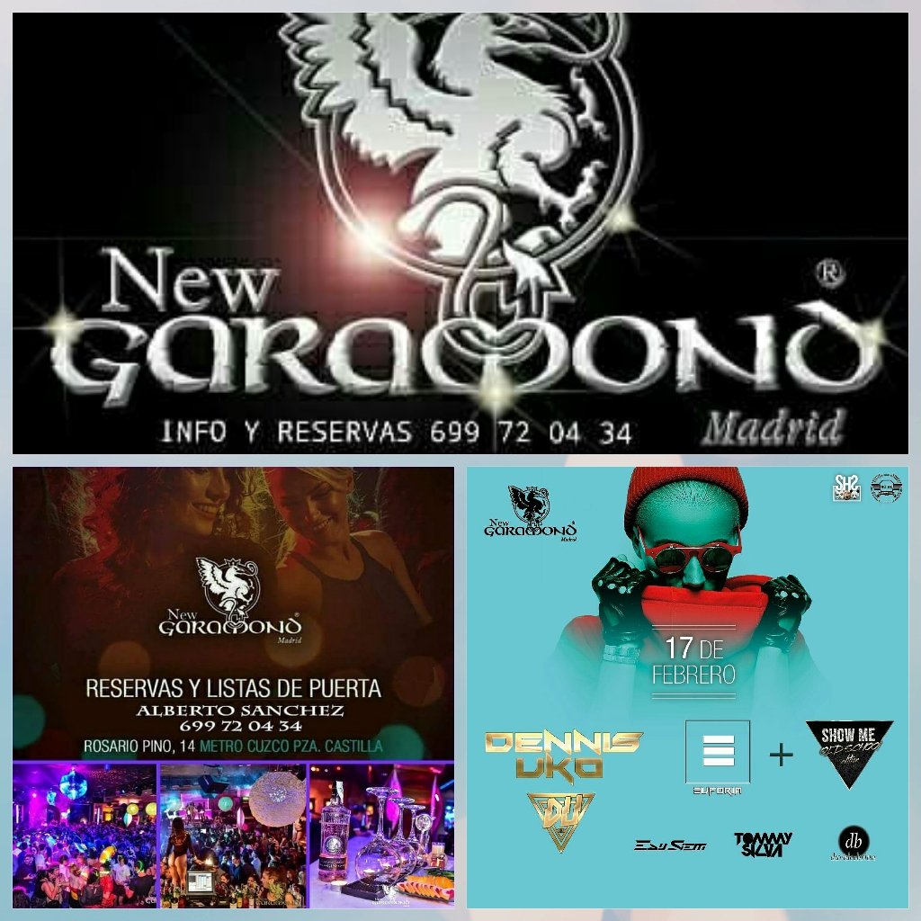 AlbertoEl7's tweet photo. 🌟#Discoteca #NewGaramond🌟
Chicas #Gratis hasta las 3:00
Chicos 1x10 o 2x17
#Lista de Alberto Sánchez
Info 699720434
#DiscotecasGratis https://t.co/ZIBEz7Gtae