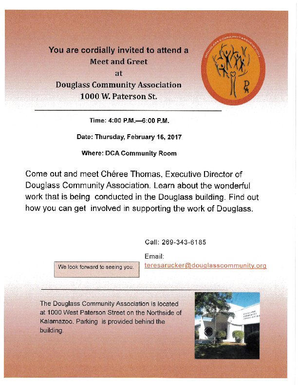 nmakzoo's tweet photo. Be sure to stop by &amp; meet the new Executive Director - Cheree Thomas, today from 4-6 p.m. at the @DouglassAssoc. https://t.co/YGjno9zEID