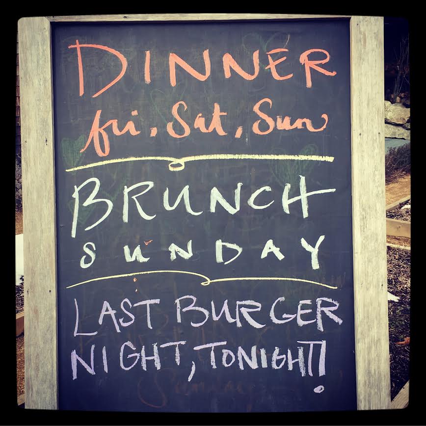 Last weekend for a little bit!  Join us.  #bestdinner #bestbrunch #woodfire #islandlife #winter