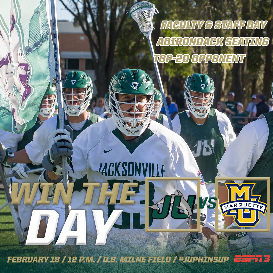 JAX_MLAX's tweet photo. We invite all of our @JacksonvilleU faculty and staff to join us Saturday #WTD88 https://t.co/bgOhN6IO98
